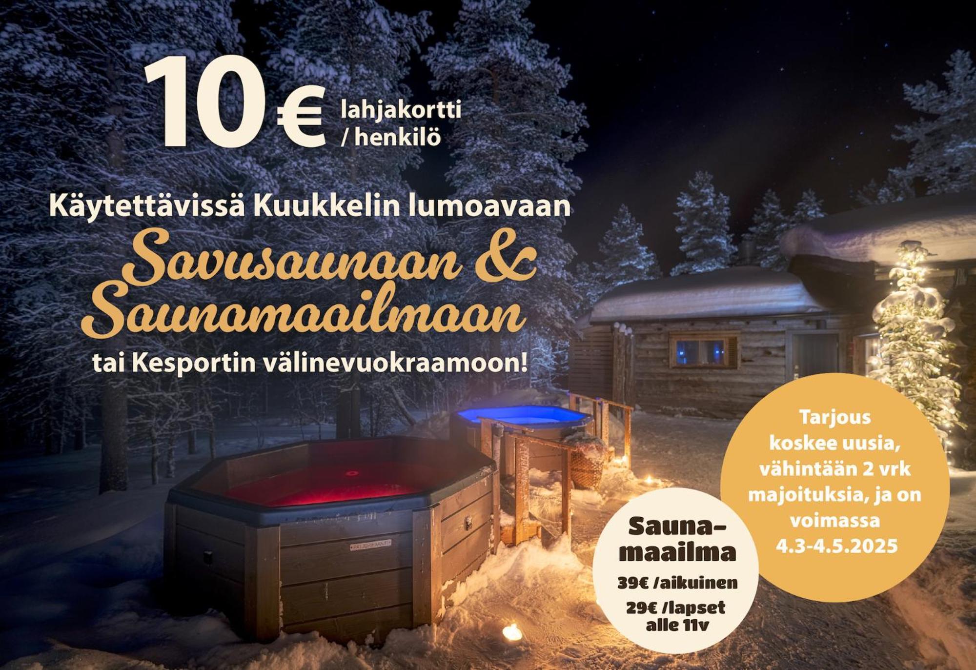 Kuukkeli Apartments Pikku-Hirvas Ja Porotokka Saariselkä Extérieur photo